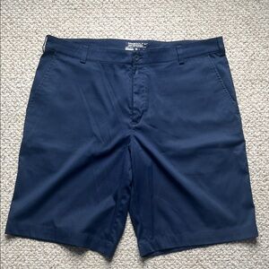 Nike Men's Navy Flat Front Golf Shorts